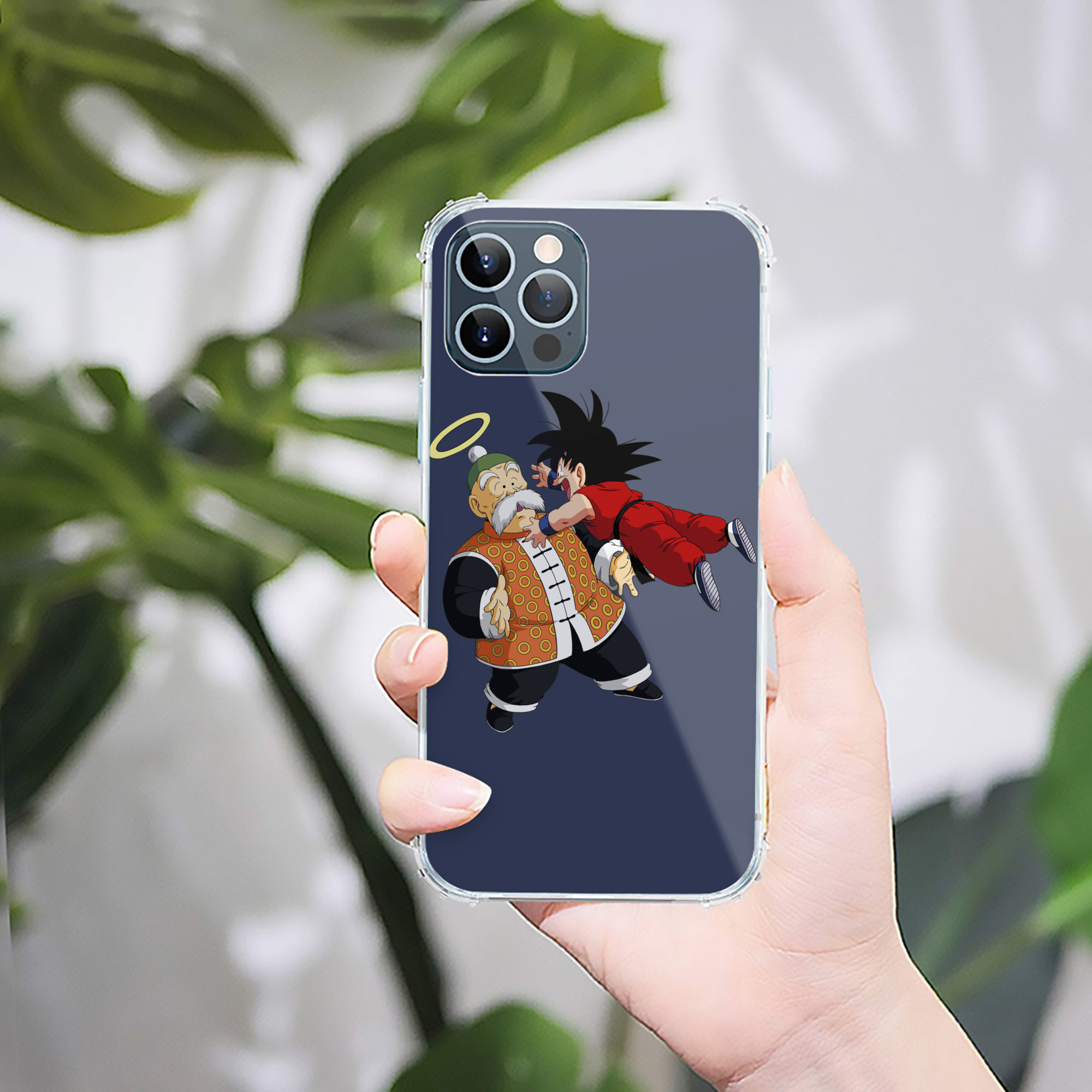 （画像用） ドラゴンボール 孫悟空（そん ごくう）Son Goku カカロット DRAGON BALL Kakarotto 【iPhone 12シリーズ対応】透明スマホケース（クリアソフトケース）